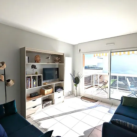 - T2 Cabine 50m² Avec Terrasse, Acces Plage Et Parking - Fr-1-420-141 아르카숑